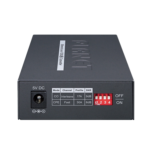 1-Port 10/100TX Ethernet to VDSL2 Converter