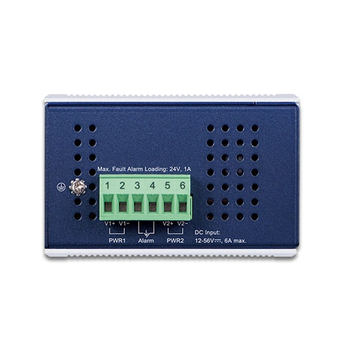 Промисловий 2-портовий 100/1000X SFP до 1-портового 10/100/1000T 802.3bt PoE++ медіаконвертер