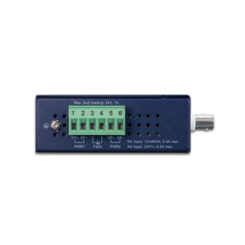 Industrial 1-Port BNC/RJ11 to 4-Port Gigabit Ethernet Extender
