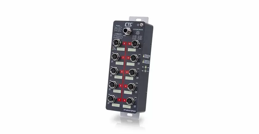 ITP-802GT-8PH24 - Неуправляемый EN50155 PoE-коммутатор ITP-802GT-8PH24 - Неуправляемый EN50155 PoE-коммутатор