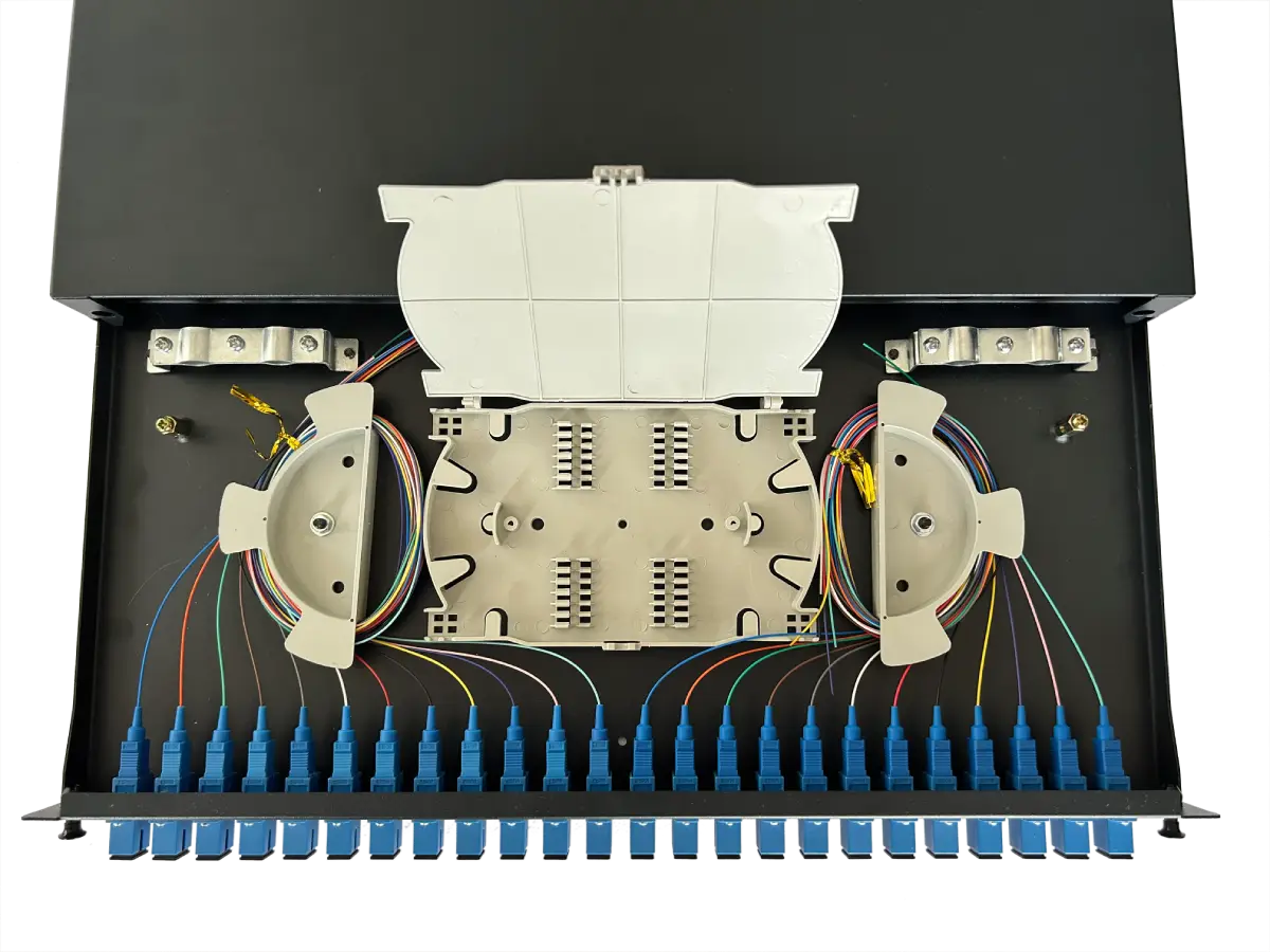 Оптическая распределительная панель RMSP (выдвижная, 19")