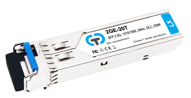 SFP модули 2.5G WDM BiDi (одноволоконные, до 160 км)