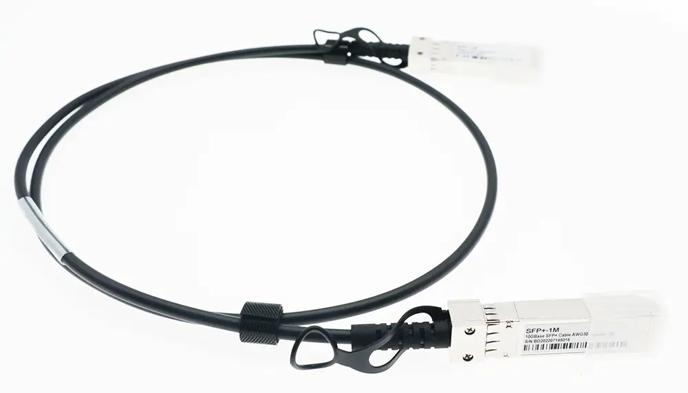 10G SFP+ to SFP+ DAC кабель (пассивный, 0.5–7 м)