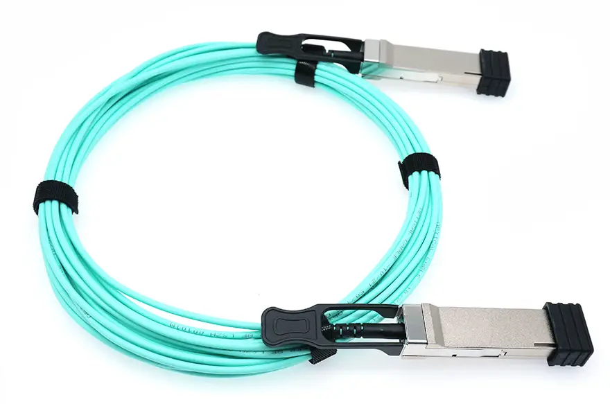 QSFP+ активний оптичний кабель (AOC) 40G QSFP+–QSFP+, до 100 м