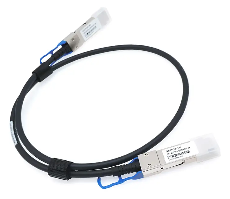 QSFP28 в QSFP28 DAC кабель (100G, пассивный, до 3 м)
