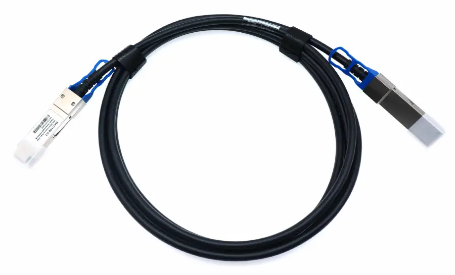 QSFP28 в QSFP28 DAC кабель (100G, пассивный, до 3 м)