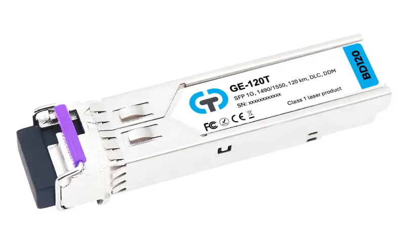 SFP модуль 1,25 Гбит/с WDM 120 км SFP модуль 1,25 Гбит/с WDM 120 км