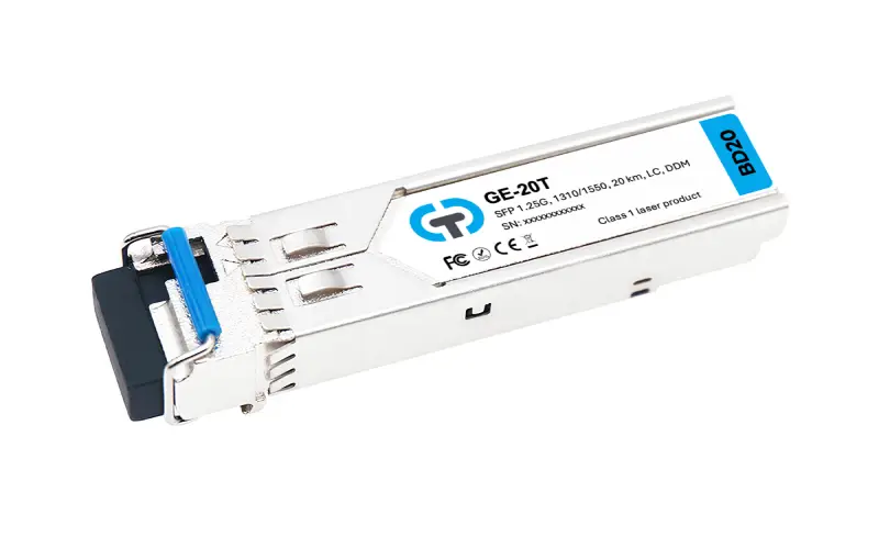 SFP модуль 1,25 Гбіт/с WDM 20 км