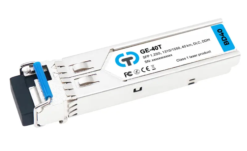 SFP модуль 1,25 Гбіт/с WDM 40 км