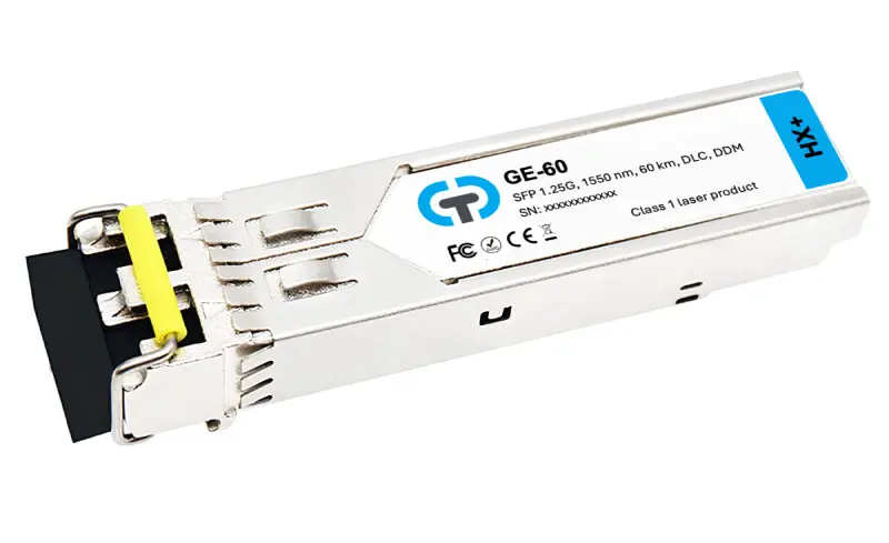 SFP модуль 1,25 Гбит/с 60 км SFP модуль 1,25 Гбит/с 60 км
