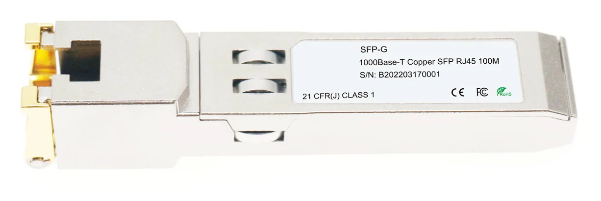 Серия медных модулей SFP-T, SFP-G Серия медных модулей SFP-T, SFP-G