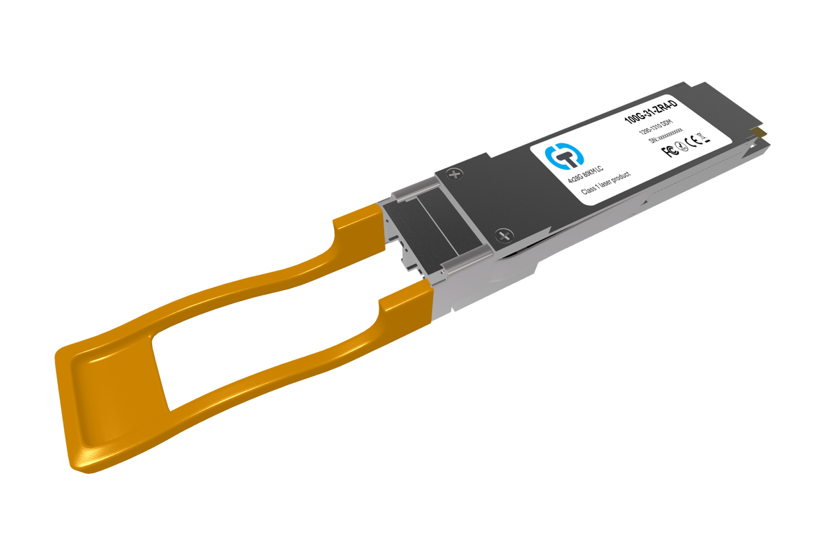 QSFP28 Трансивер, одномод, 80км, 100Гб/с QSFP28 Трансивер, одномод, 80км, 100Гб/с