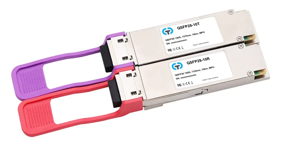 QSFP28 модули 100G Single Lambda (Duplex LC, до 30 км)