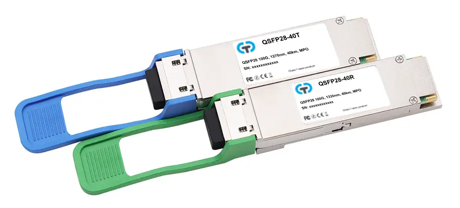 QSFP28 модули 100G Single Lambda (Duplex LC, до 30 км)
