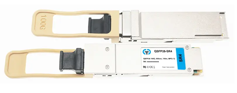 QSFP28 SR4 — 100G оптические модули MPO (SR4/SR4D/eSR4)