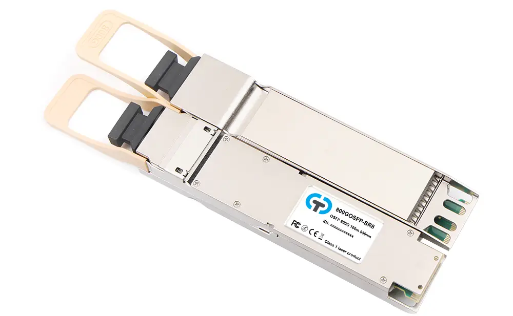 800G оптические модули OSFP / QSFP-DD (SR8/VR8/DR8, 2×400G FR4/LR4)