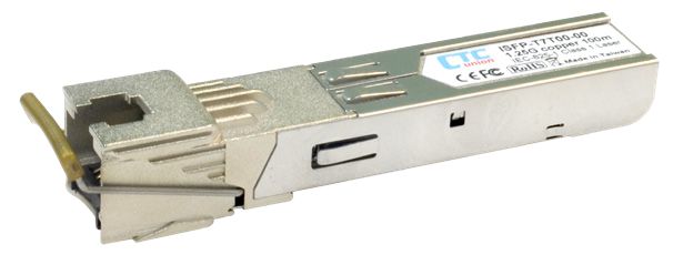 Industrial Copper SFP Transceiver, RJ-45, 100м, 155Мб/с Industrial Copper SFP Transceiver, RJ-45, 100м, 155Мб/с