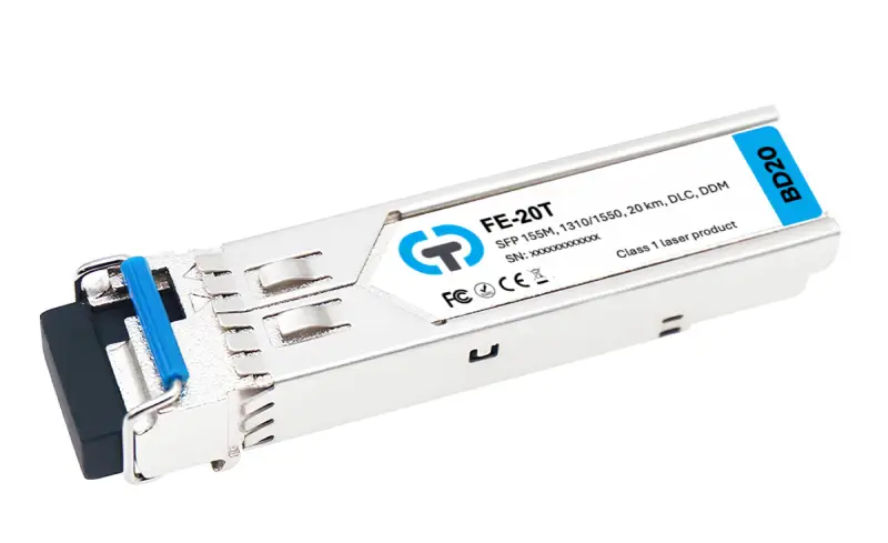 SFP модуль 155 Мбіт/с WDM 20 км