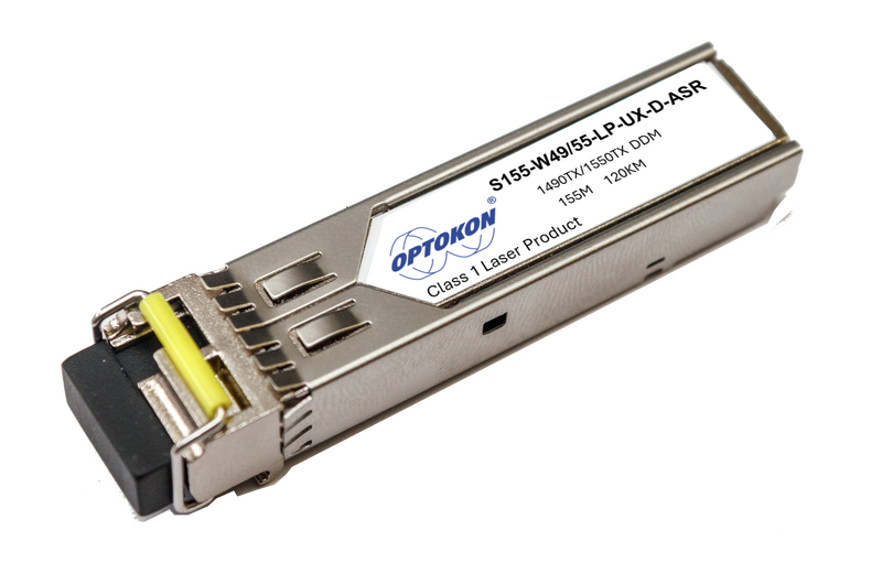 SFP модуль одномод WDM, 120км, 155Мбит/с SFP модуль одномод WDM, 120км, 155Мбит/с