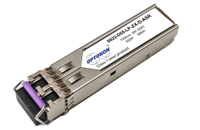 SFP модуль одномод, 80км, 622Мбит/с SFP модуль одномод, 80км, 622Мбит/с