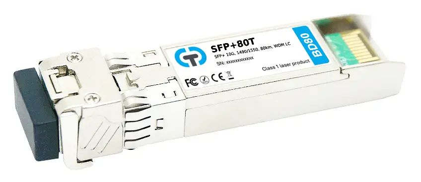 SFP+ модулі 10G WDM BiDi (одноволоконні, до 100 км)