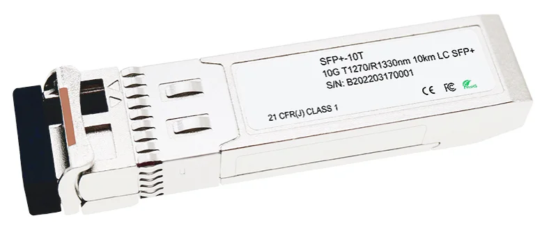 SFP+ модуль 10Гбит/с, BIDI 1270/1330нм, LC 10км