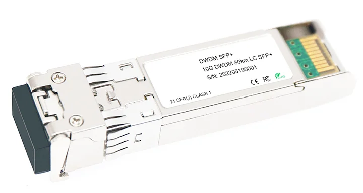 SFP+ модуль 10Гбит/с, CWDM, 20км SFP+ модуль 10Гбит/с, CWDM, 20км