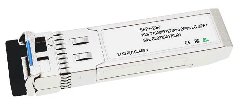 SFP+ модуль 10Гбит/с, BIDI 1270/1330нм, LC 20км SFP+ модуль 10Гбит/с, BIDI 1270/1330нм, LC 20км