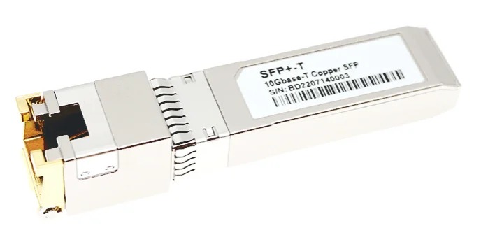 10GBase-T Copper SFP+ Transceiver 10GBase-T Copper SFP+ Transceiver