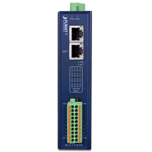 IECS-1116 - Промышленный EtherCAT Slave I/O модуль