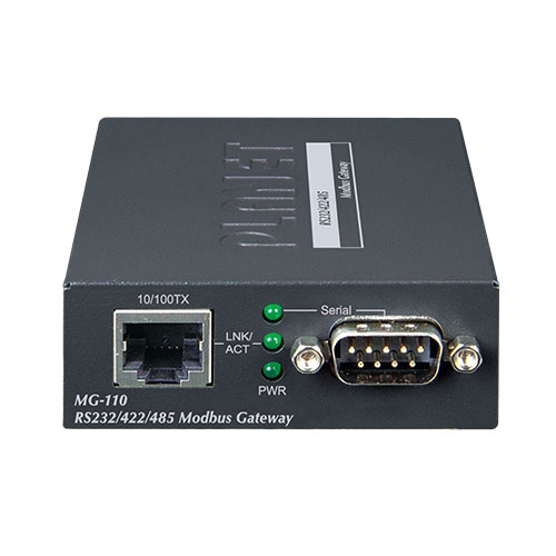 1-портовий шлюз RS232/422/485 Modbus - MG-110