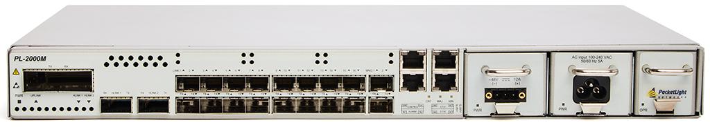 200 Гбит/с одноволновый мукспондер - PL-2000M 200 Гбит/с одноволновый мукспондер - PL-2000M