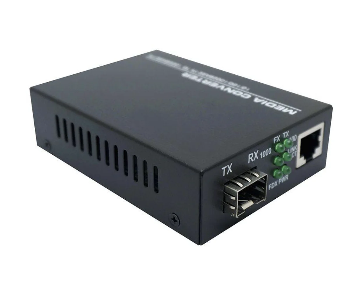 100Mb/1Gb SFP медіаконвертер