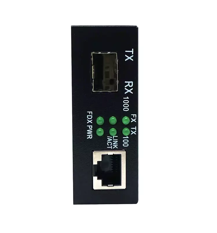 100Mb/1Gb SFP медіаконвертер
