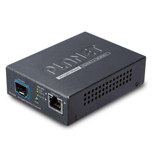 XT-705A - Медиаконвертер 10G/5G/2.5G/1G/100M с медным интерфейсом на 10GBASE-X SFP+ XT-705A - Медиаконвертер 10G/5G/2.5G/1G/100M с медным интерфейсом на 10GBASE-X SFP+