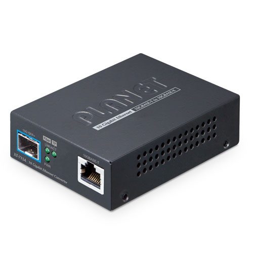 XT-715A - Медіаконвертер 10GBASE-T - 10GBASE-X SFP+