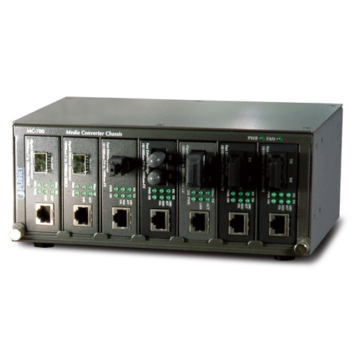 15-Slot Media Converter Chassis