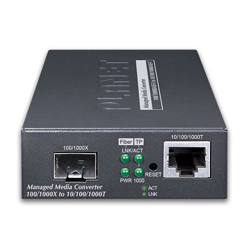 GT-915A - Управляемый гигабитный медиаконвертер