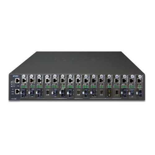 MC-1610MR / MC-1610MR48 - Управляемое шасси медиаконвертеров