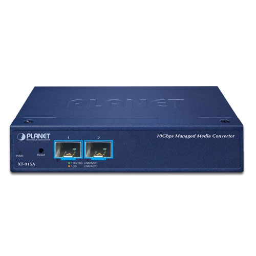 XT-915A - Управляемый 10G медиаконвертер XT-915A - Управляемый 10G медиаконвертер