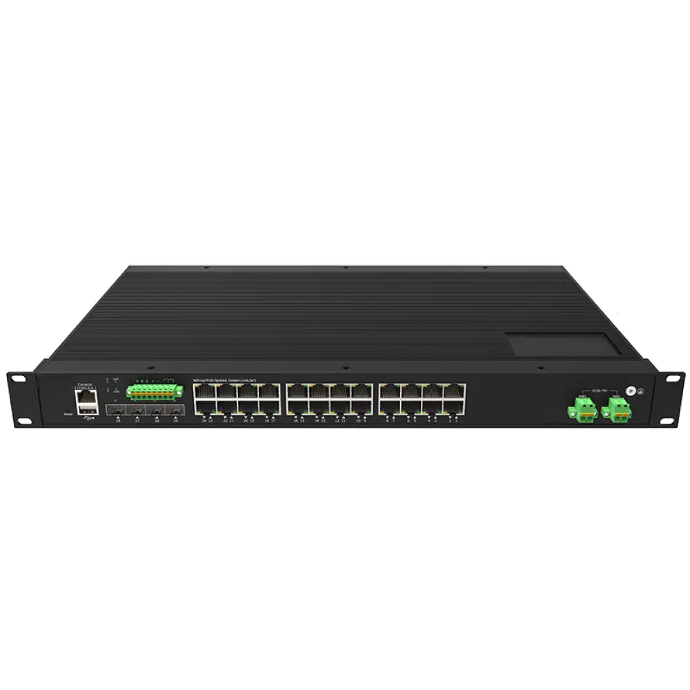 IXGS_RML3-4XS24GT - L3 управляемый промышленный коммутатор Ethernet для установки в стойку IXGS_RML3-4XS24GT - L3 управляемый промышленный коммутатор Ethernet для установки в стойку