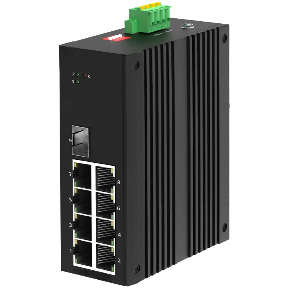 IFS-1FX8TX - Неуправляемый промышленный коммутатор IFS-1FX8TX - Неуправляемый промышленный коммутатор