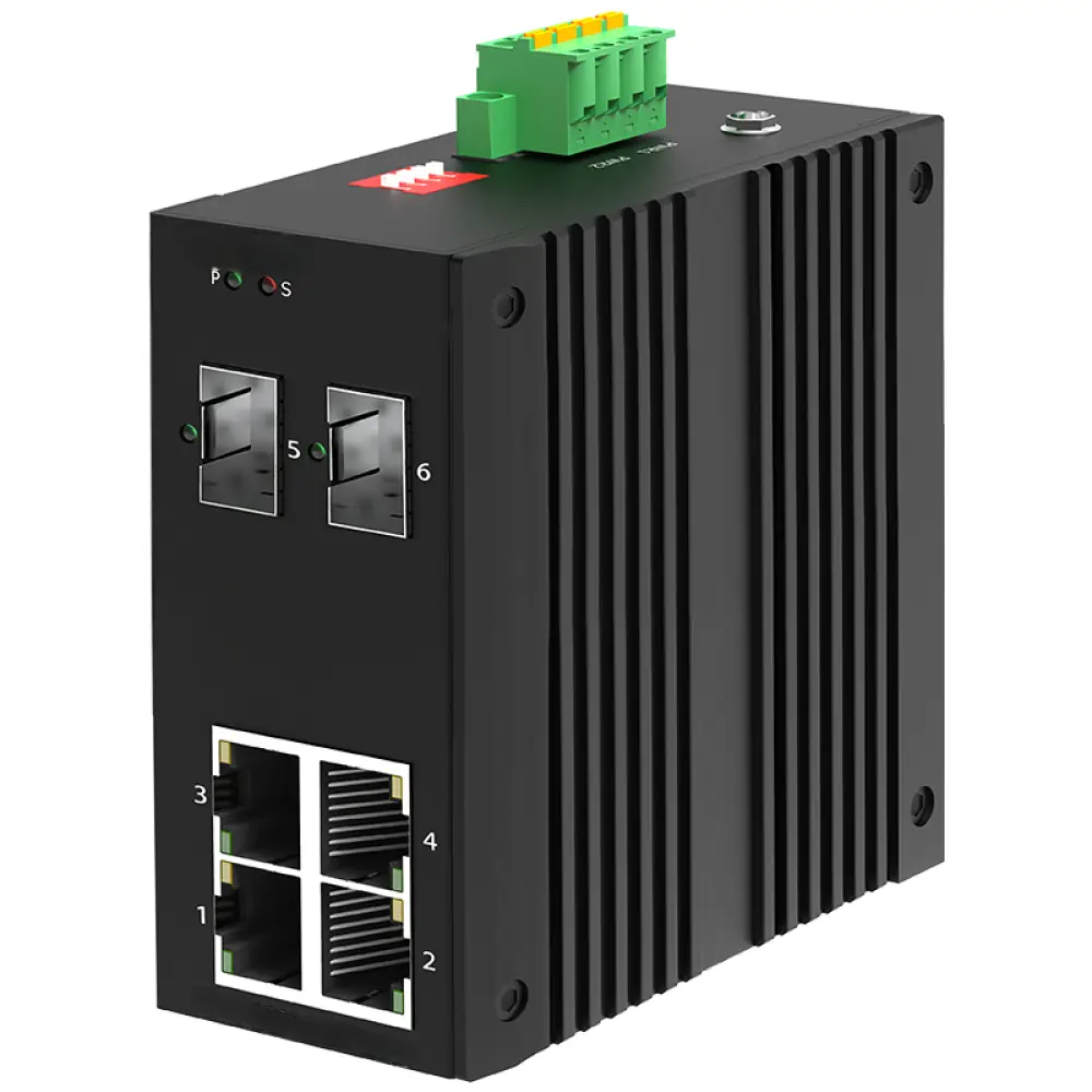 IFS-2FX4TX - Неуправляемый промышленный коммутатор IFS-2FX4TX - Неуправляемый промышленный коммутатор