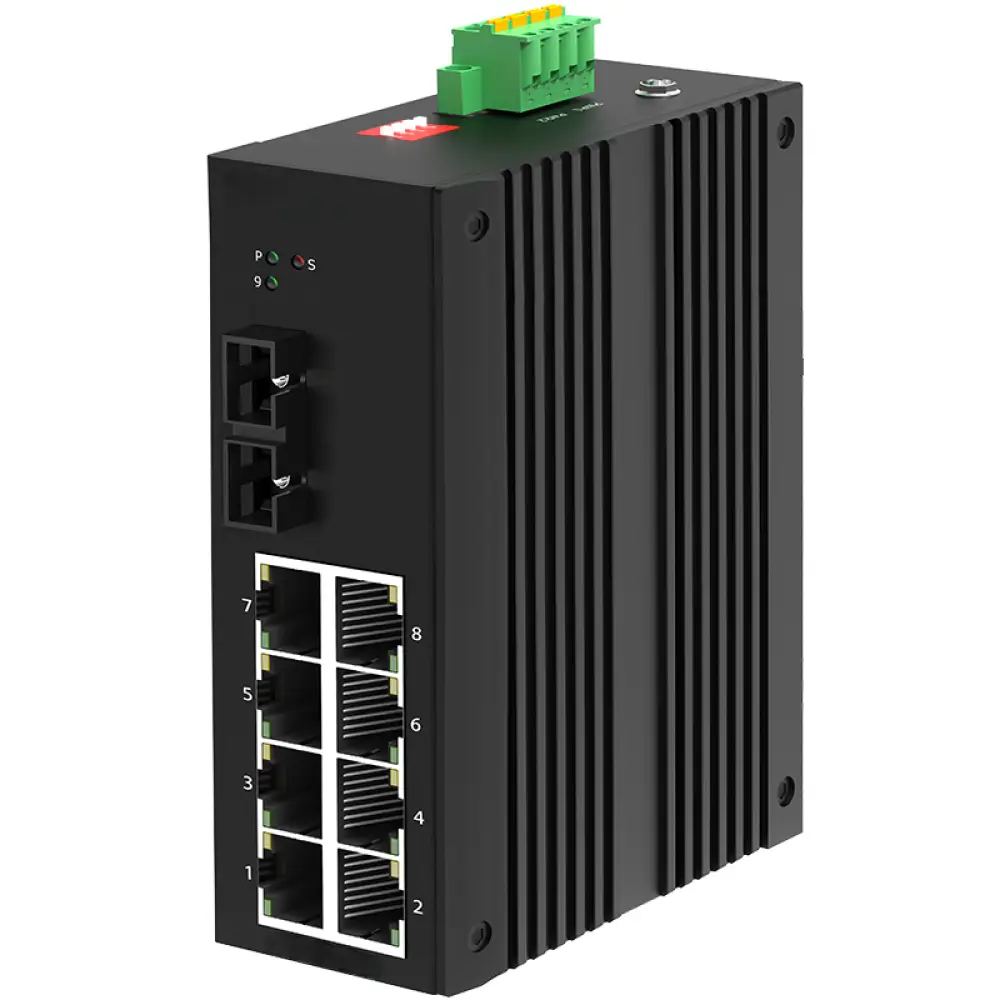 IGS-1GX8GT - Неуправляемый промышленный коммутатор