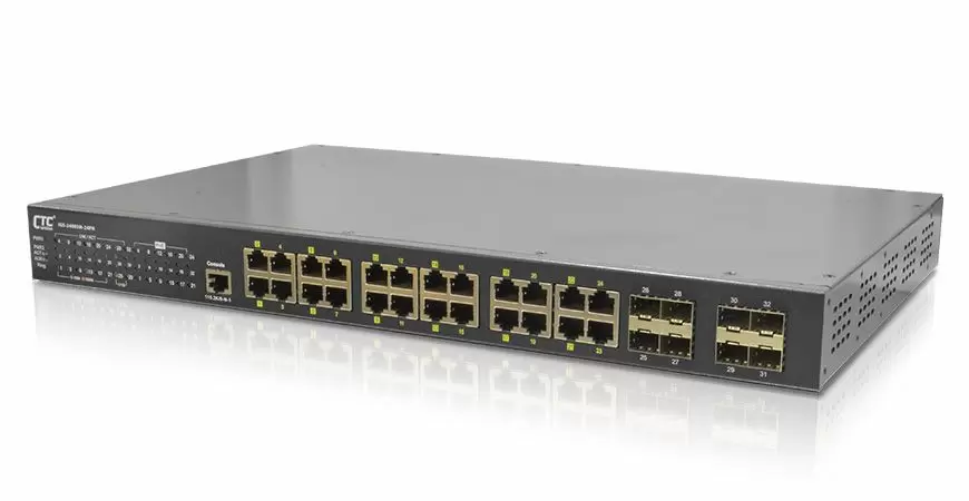 IGR-2408SM-24PH - Промышленный коммутатор PoE уровня 3 GbE IGR-2408SM-24PH - Промышленный коммутатор PoE уровня 3 GbE