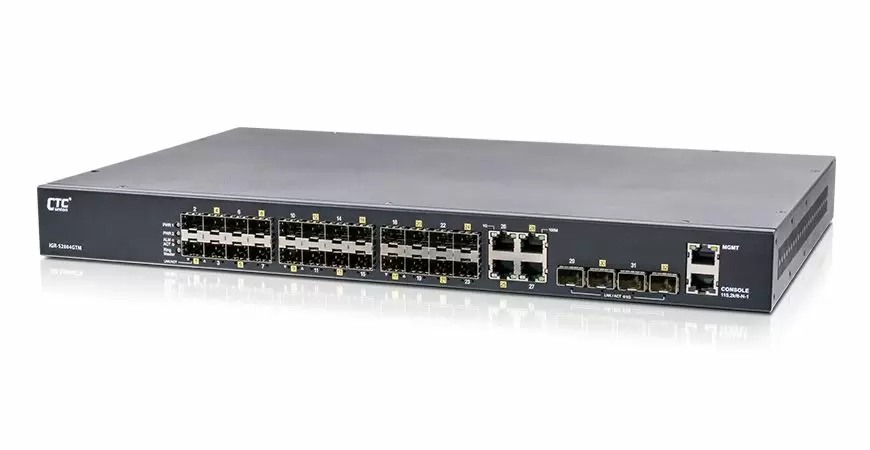 IGR-S2804GTM - Промышленный коммутатор Ethernet 3 уровня IGR-S2804GTM - Промышленный коммутатор Ethernet 3 уровня