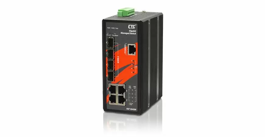 IGS+404SM - Промышленный управляемый коммутатор Gigabit Ethernet IGS+404SM - Промышленный управляемый коммутатор Gigabit Ethernet