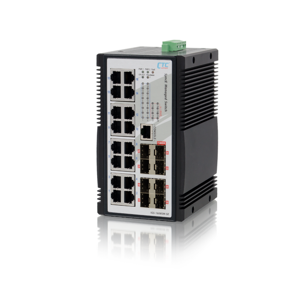 IGS-1608SM-SE - Промышленный коммутатор GbE с SyncE IGS-1608SM-SE - Промышленный коммутатор GbE с SyncE