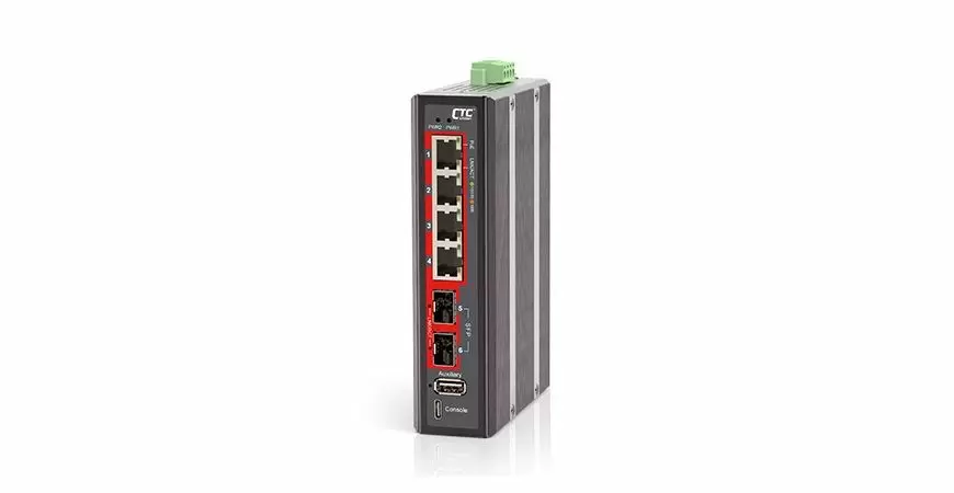 IGS-402SW-4PB - Промышленный управляемый коммутатор Gigabit Ethernet 802.3bt PoE IGS-402SW-4PB - Промышленный управляемый коммутатор Gigabit Ethernet 802.3bt PoE