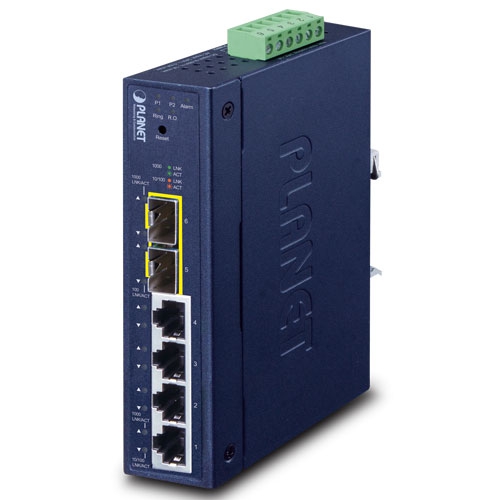 IGS-4215-4T2S - Industrial L2/L4 4-Port 10/100/1000T + 2-Port 100/1000X SFP IGS-4215-4T2S - Industrial L2/L4 4-Port 10/100/1000T + 2-Port 100/1000X SFP